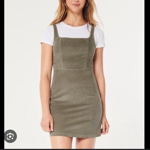 Hollister Corduroy Olive mini dress